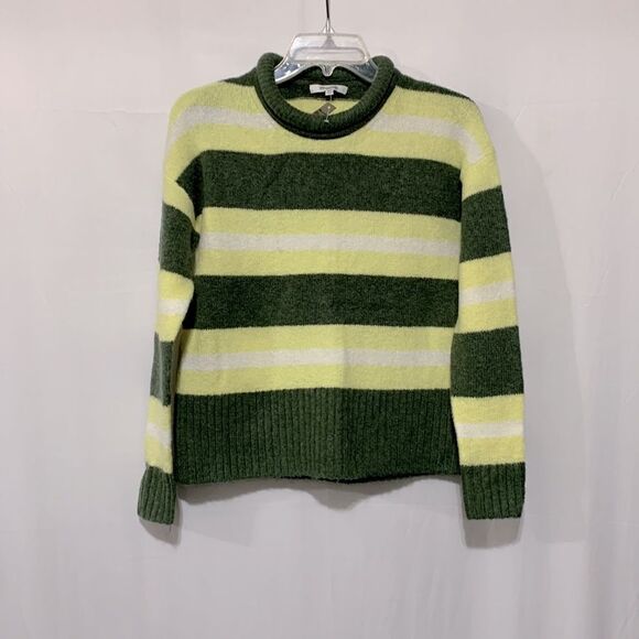 MADEWELL Fulton striped pull-over sweater
roll neck sweater loose relax fit XXS - Picture 9 of 9